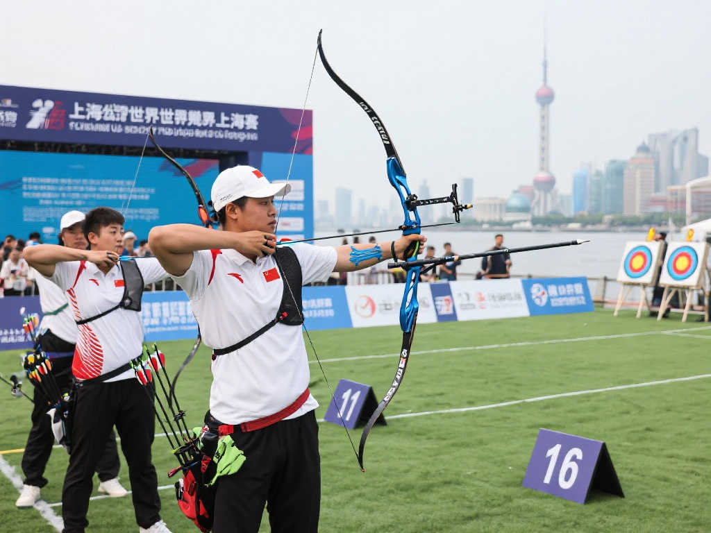 射箭世界杯上海站:中国队反曲弓资格赛表现抢眼 射箭世界杯上海站:中国队反曲弓资格赛表现抢眼